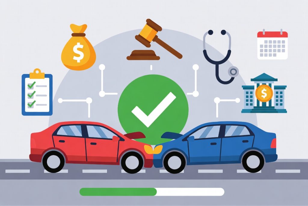 دیه و خسارت تصادف