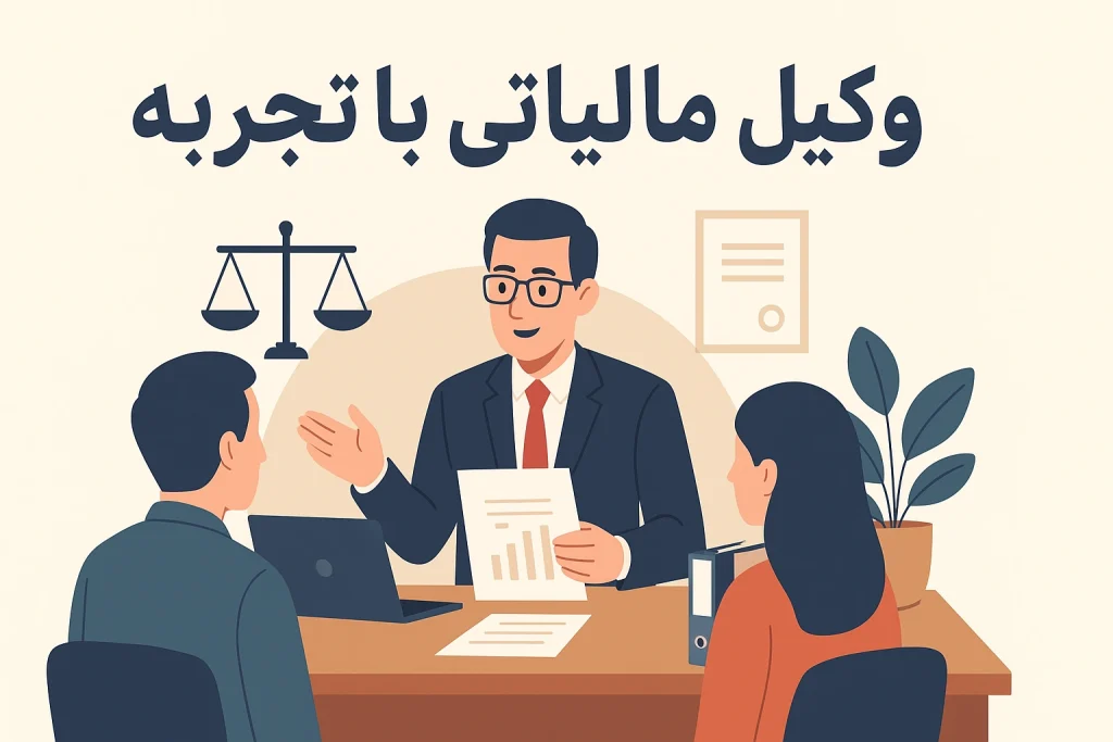 وکیل مالیاتی با تجربه