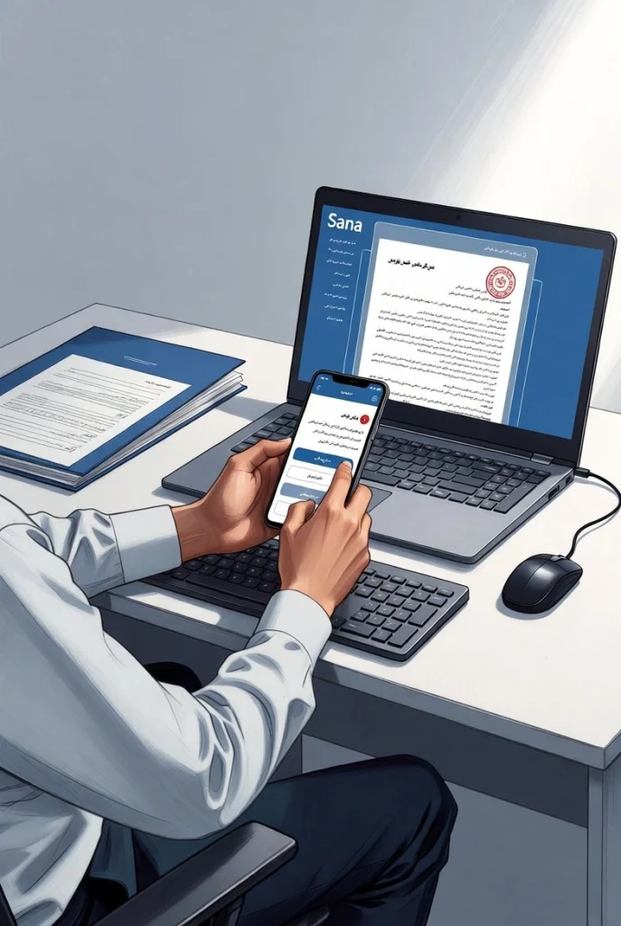 مطلع شدن از شکایت در سامانه ثنا