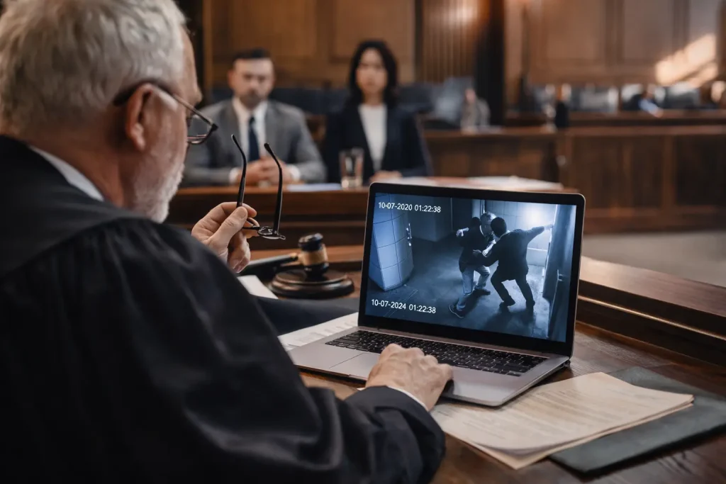 آیا دادگاه فیلم دوربین را قبول میکند؟