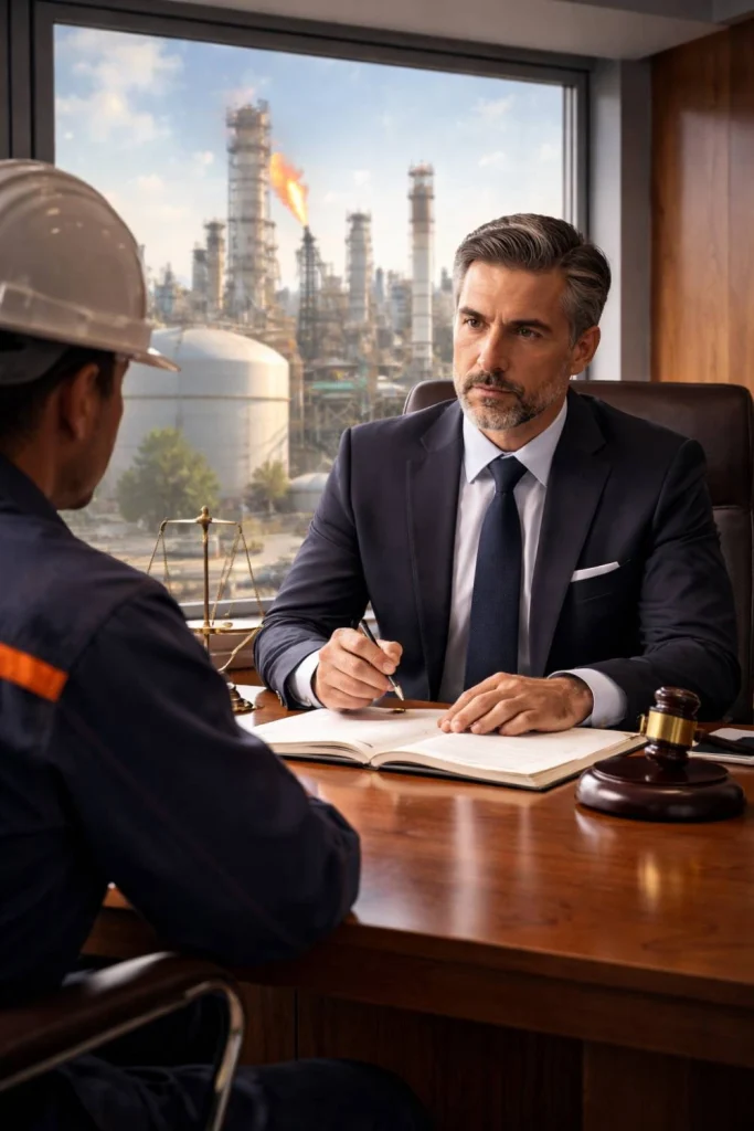 مشاوره با وکیل نفت و گاز