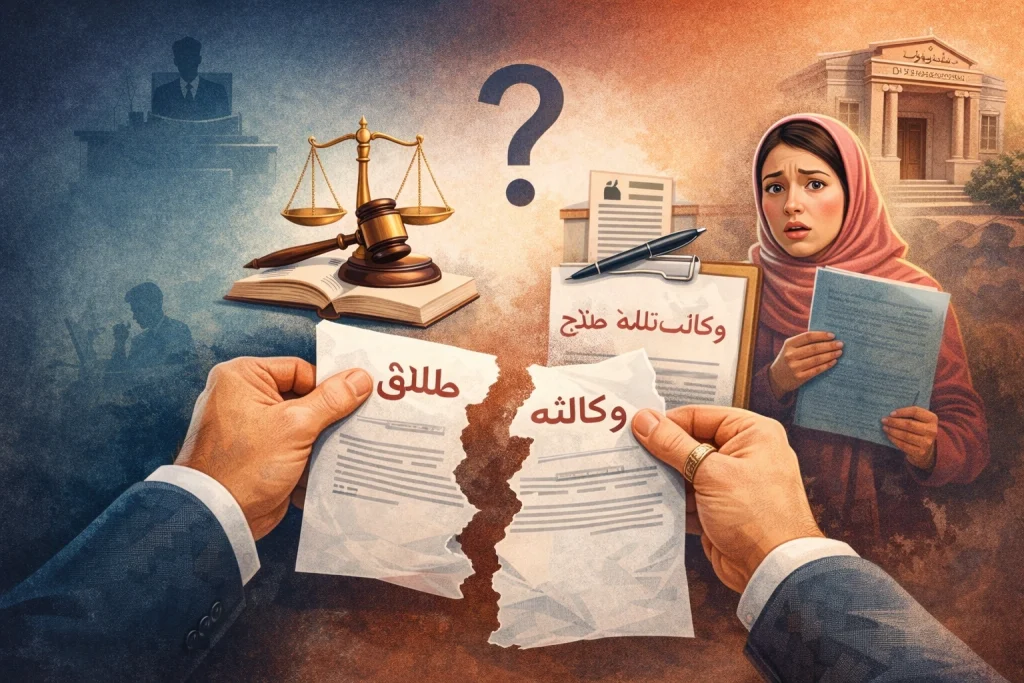 امکان عزل وکالت طلاق