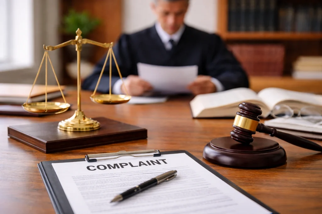 شکایت از قاضی