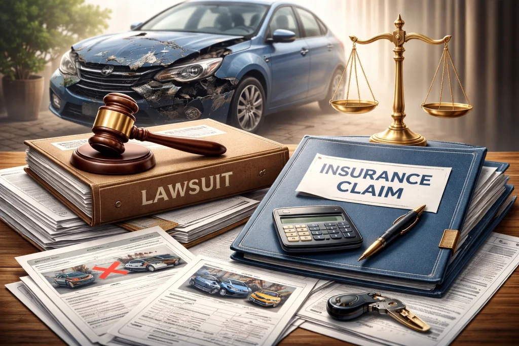 تبدیل شکایت کیفری خسارت خودرو به دعوای حقوقی