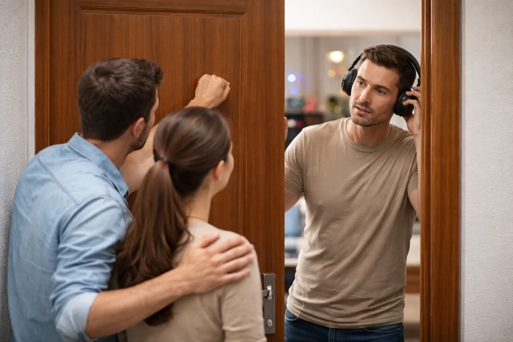 مزاحمت همسایه