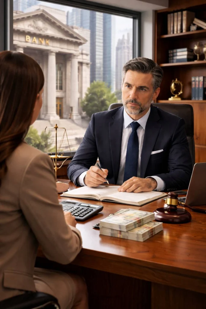 مشاوره با وکیل بانکی