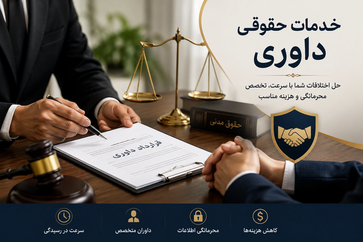 خدمات حقوقی داوری
