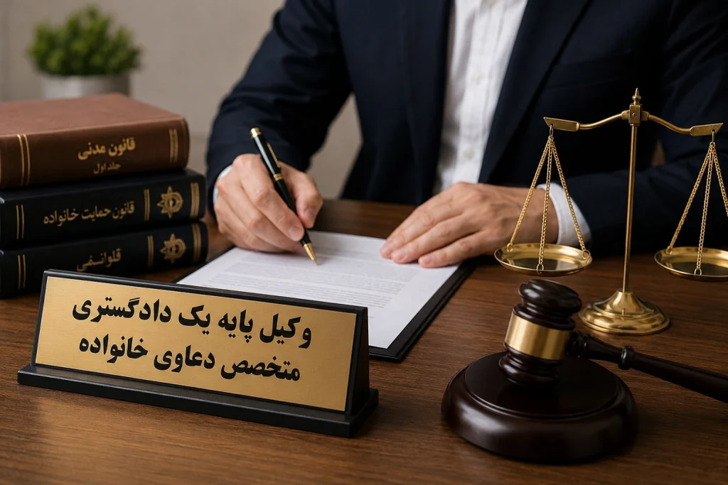 وکیل تمکین در تهران