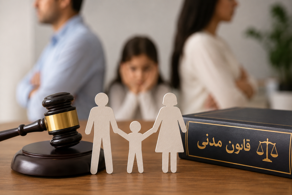 حضانت فرزند بعد از طلاق