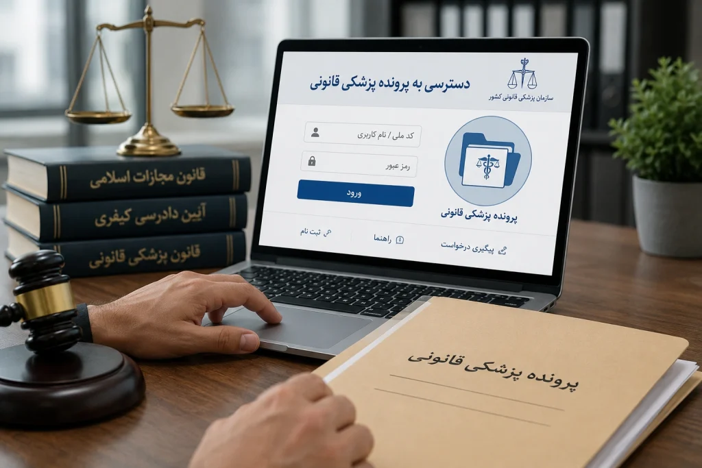 دسترسی به پرونده پزشکی قانونی