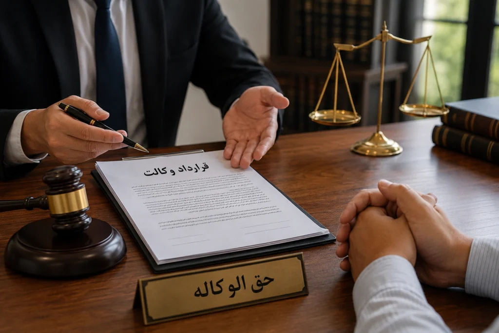 استرداد حق الوکاله