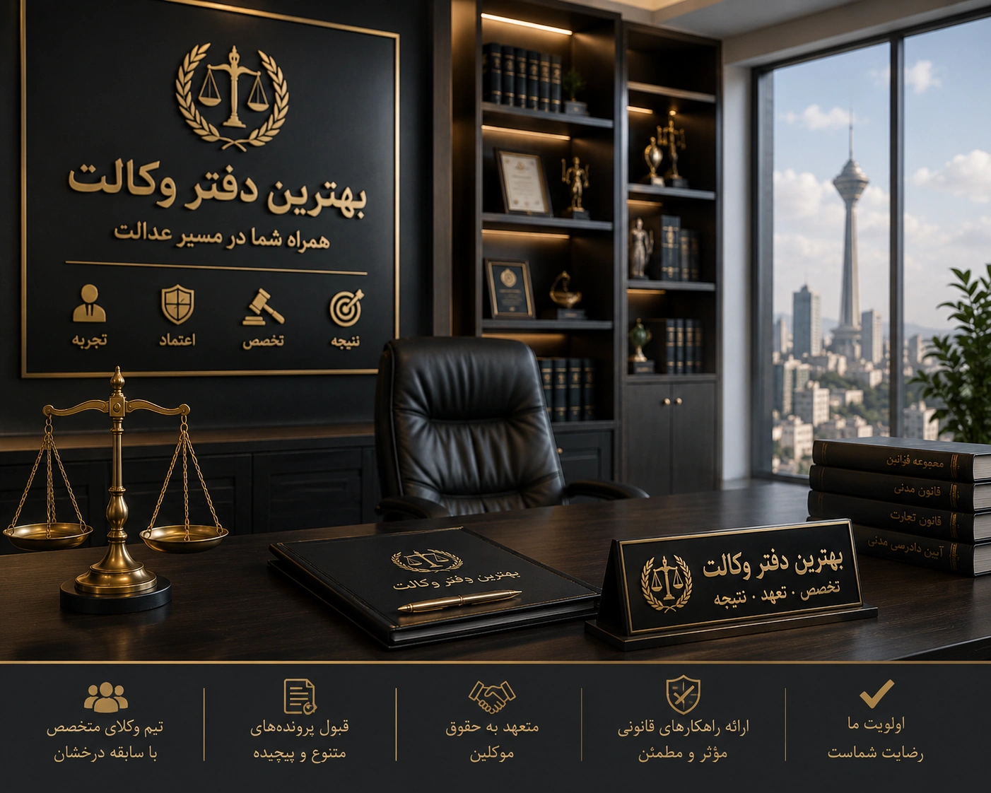بهترین دفتر وکالت تهران
