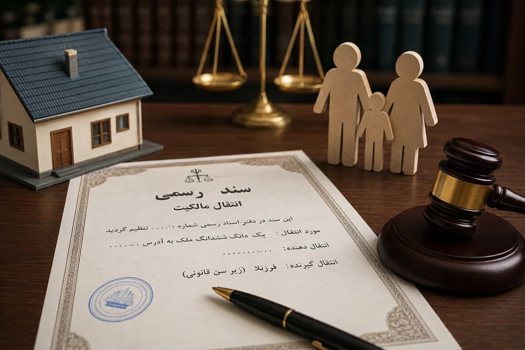 بنام زدن محضری ملک