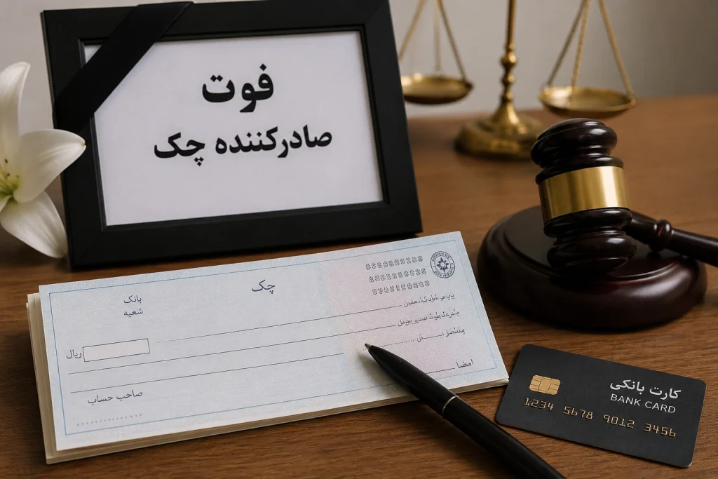 فوت صادر کننده چک