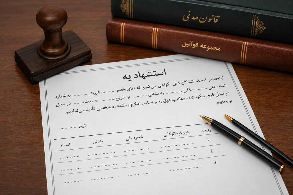 استشهادیه