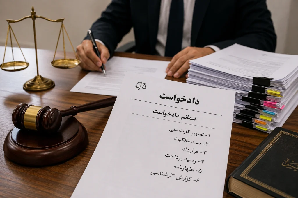 ضمائم دادخواست