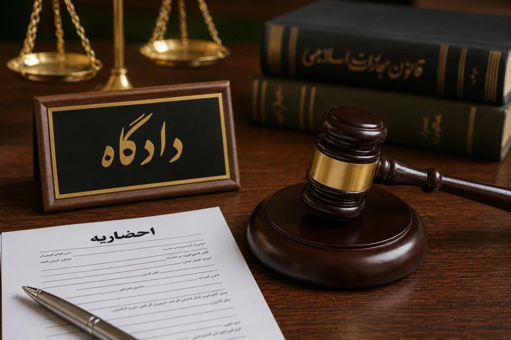 عذر موجه عدم حضور متهم در محکمه