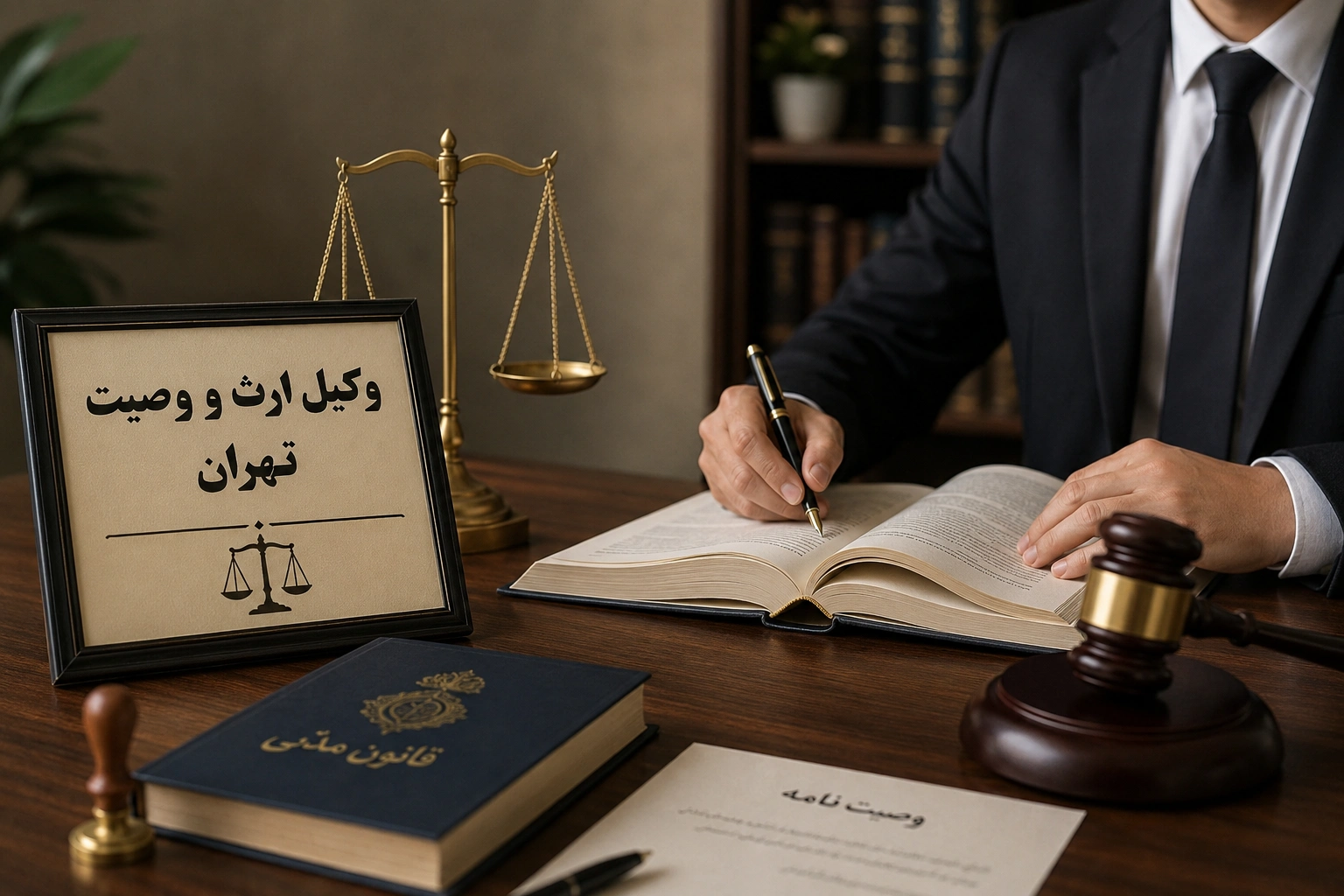 وکیل ارث و وصیت تهران
