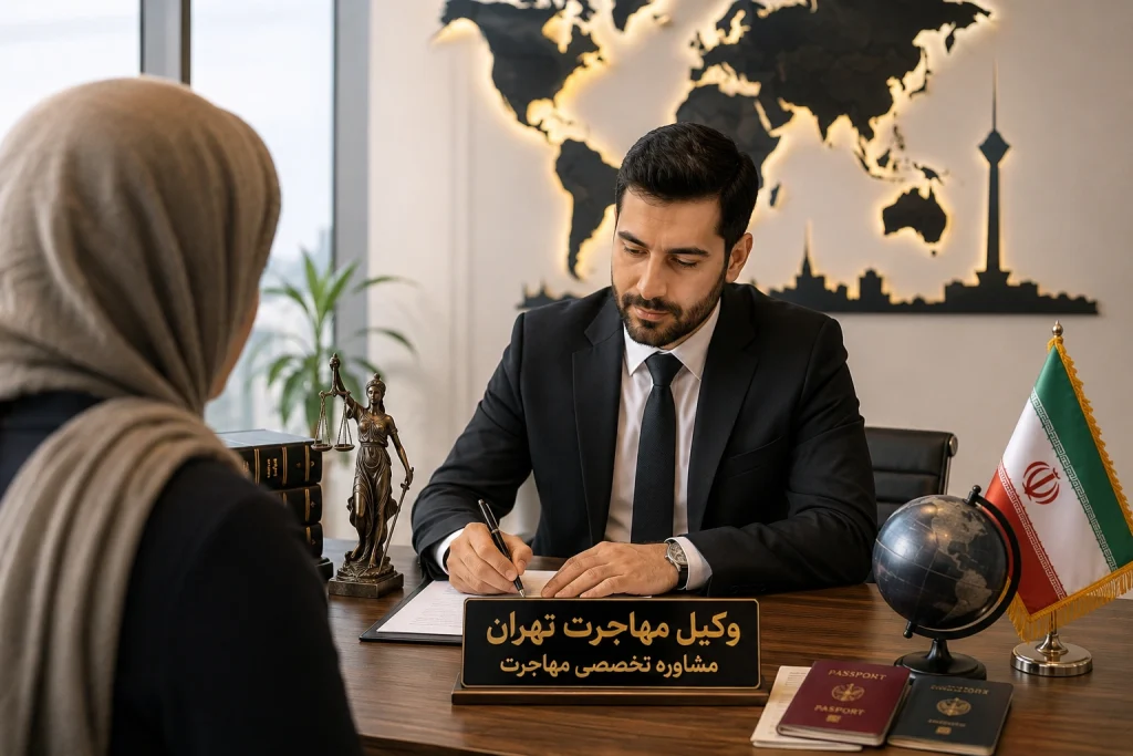 وکیل مهاجرت تهران