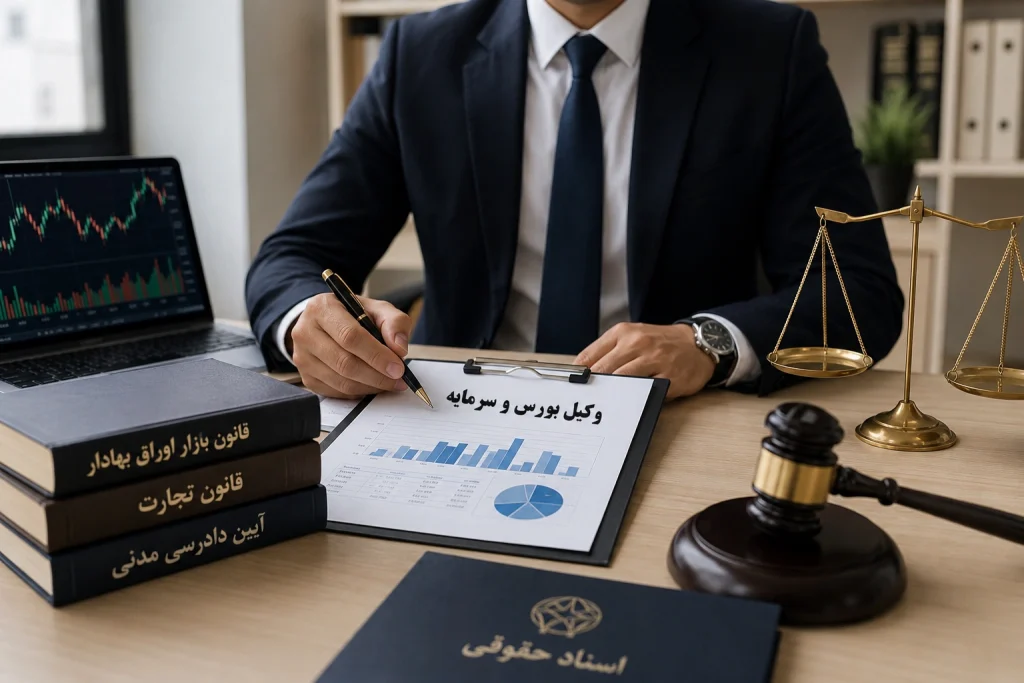 بهترین وکیل بورس و سرمایه