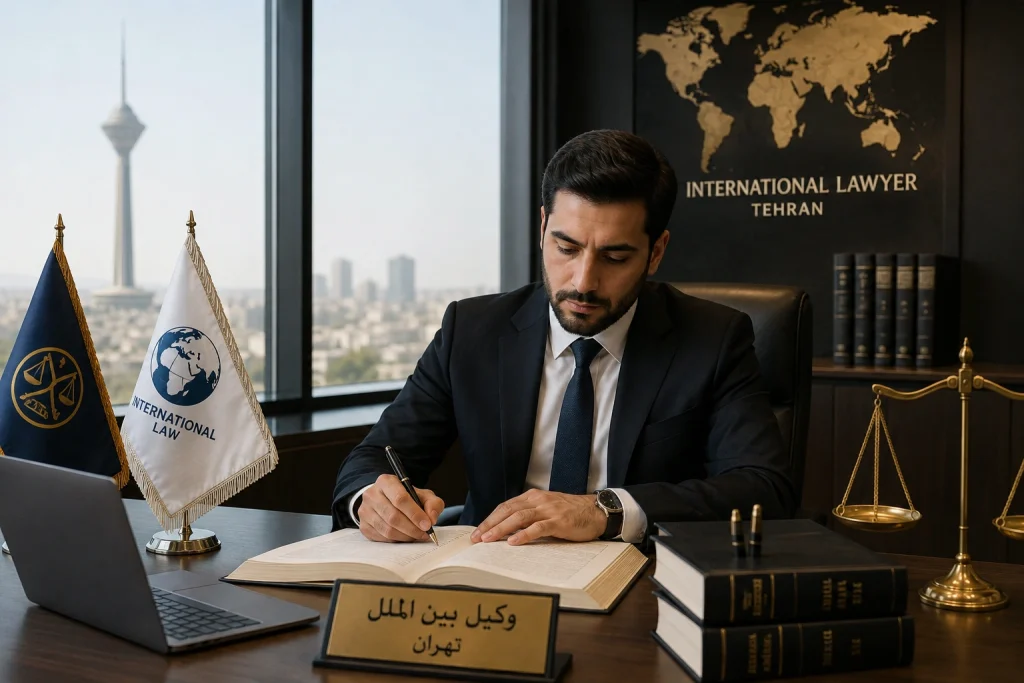 وکیل بین الملل تهران