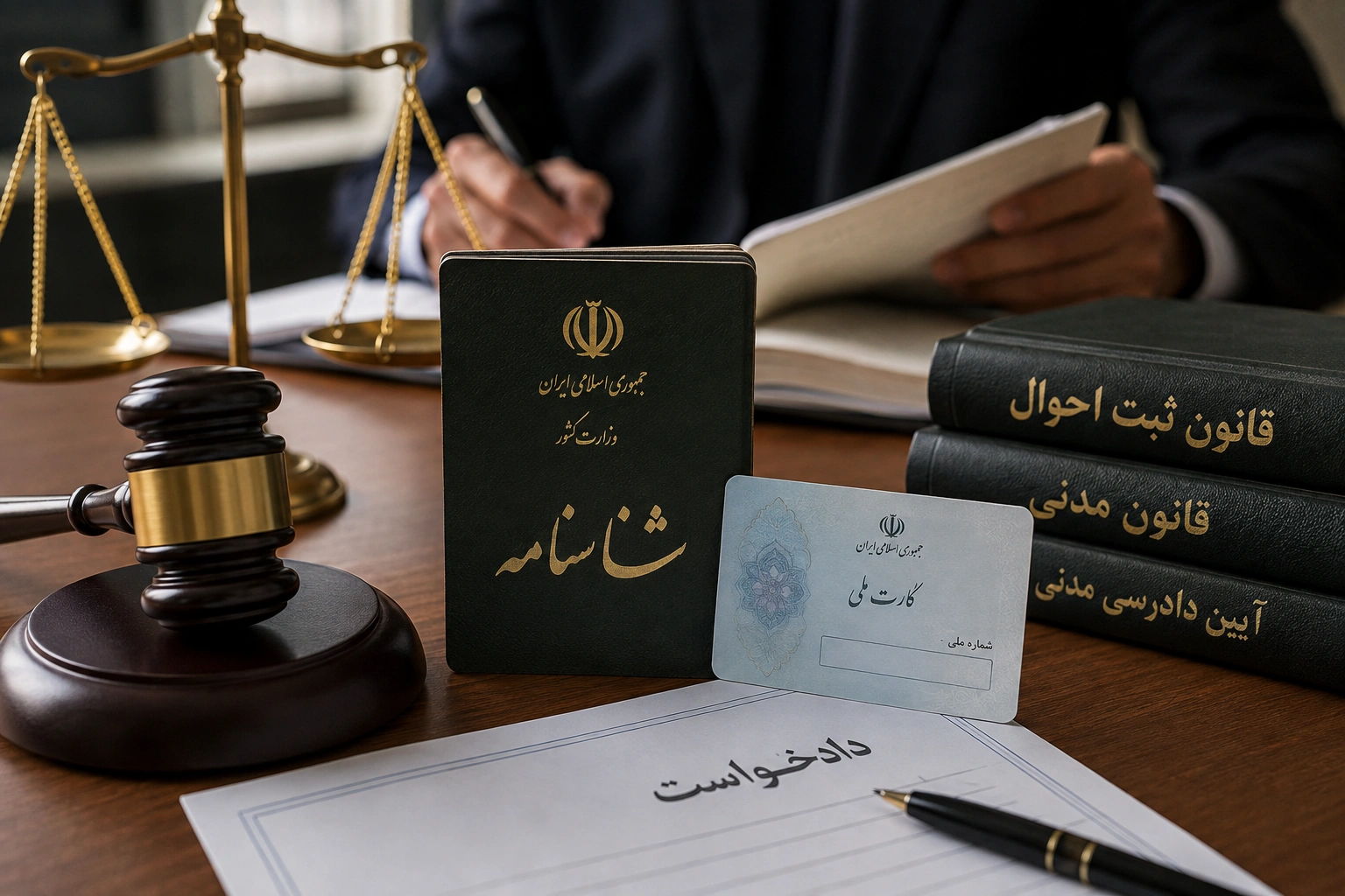 بهترین وکیل ثبت احوال و هویت
