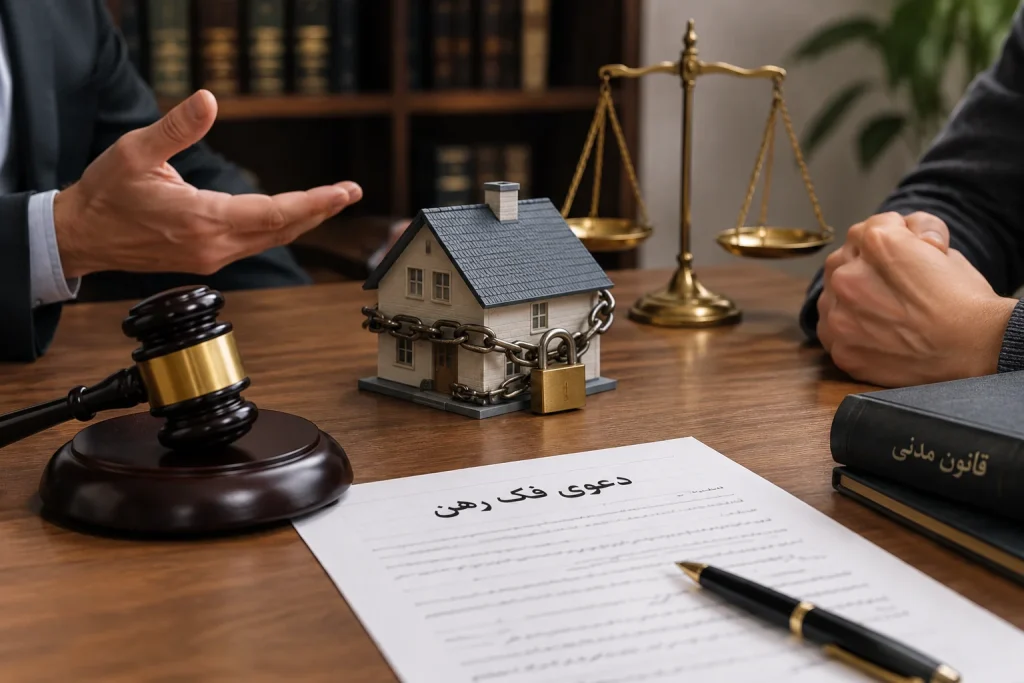 دعوای فک رهن