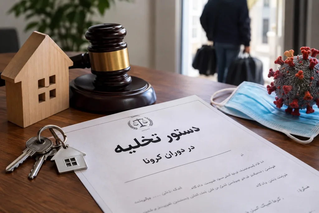 دستور تخلیه در کرونا