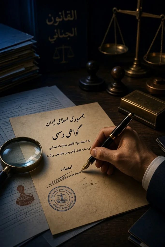 جرم جعل