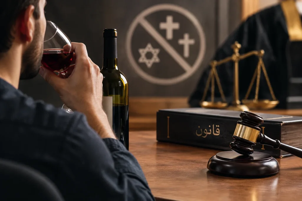 حکم شراب خواری غیر مسلمان